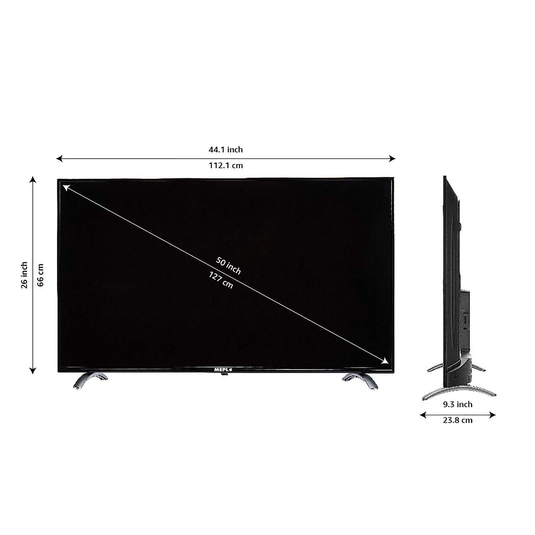MEPL 126 cm (50 inches) 4K Ultra HD Smart LED TV UHF50AM01S