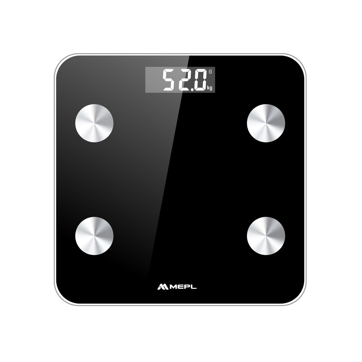 MEPL Smart Bathroom Scale (SE 263 LB - BLACK)