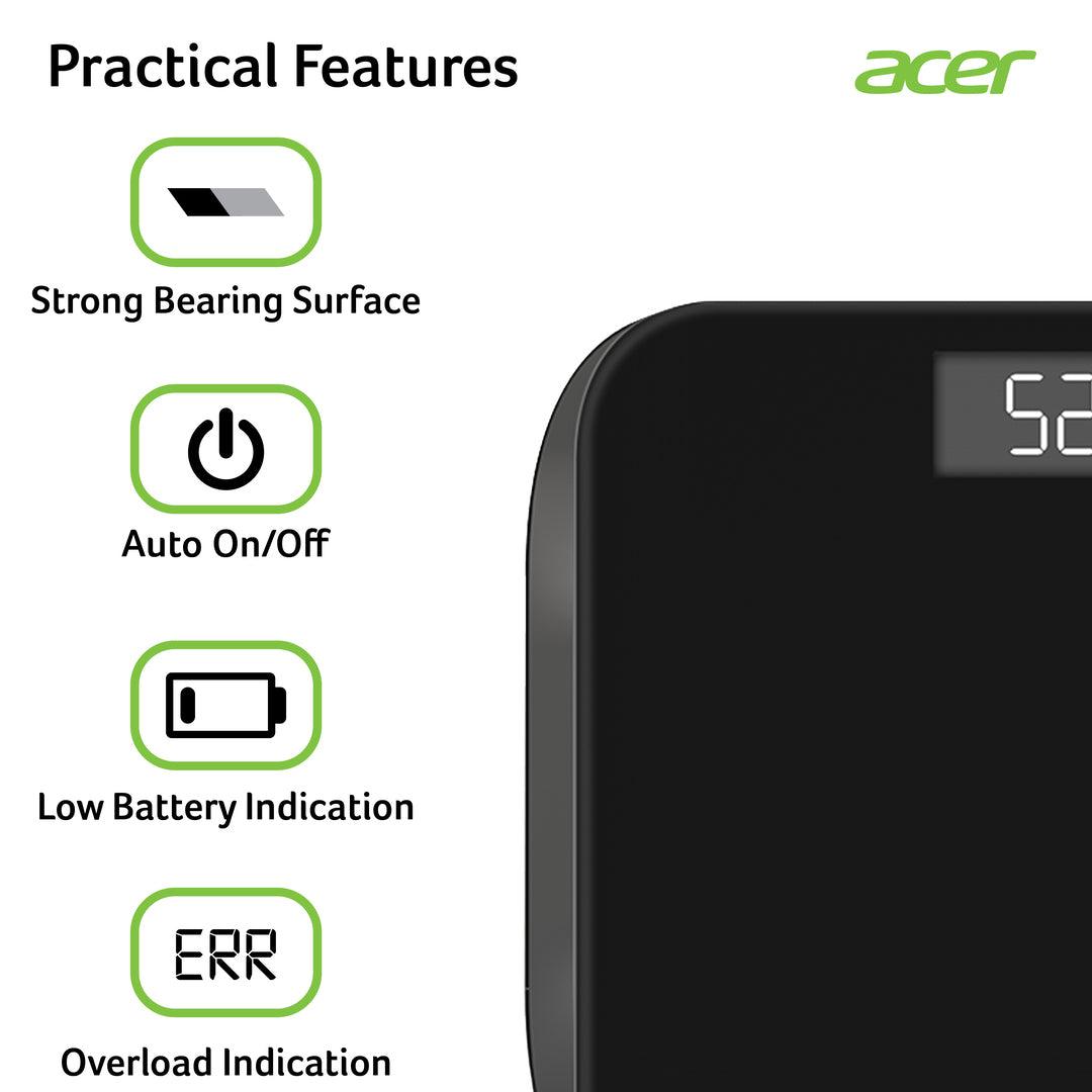 Acer Bathroom Scale ACBS001N - mepl.store