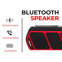 MEPL Portable Bluetooth Speaker SP 20 - RED - mepl.store