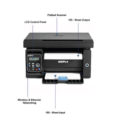 MEPL MM6503NW Wi-Fi Laser Printer Multi-function Monochrome Laser Printer - mepl.store